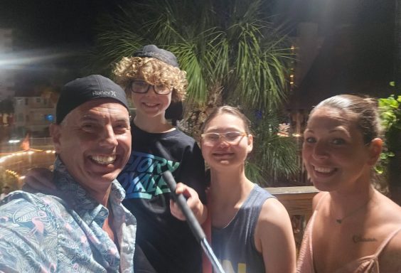 Picture of Doctor's family and friends